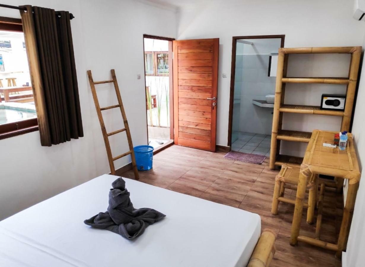 Gili Pirates Dive & Bnb Gili Trawangan Eksteriør bilde